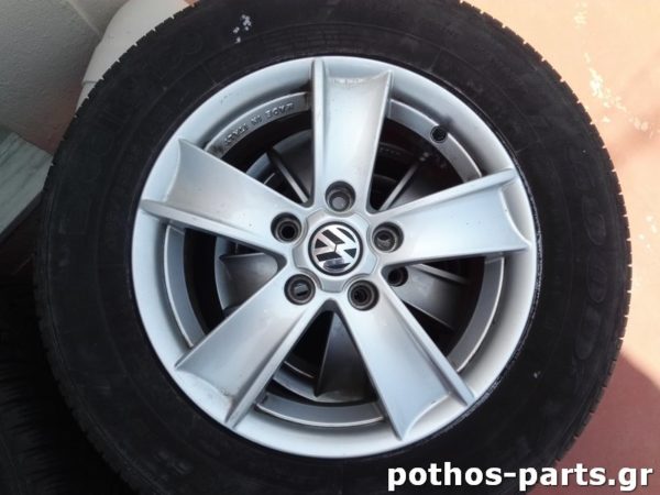 Ζάντες Γνήσιες μεταχειρισμένες VW AUDI SEAT SKODA 15 ΙΝΤΣΕΣ